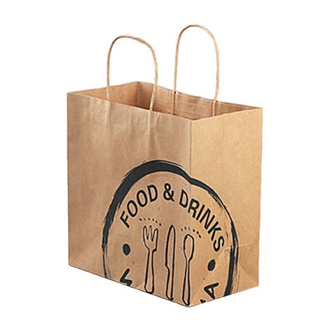 Sky tags and bags / Custom food kraft paper bags